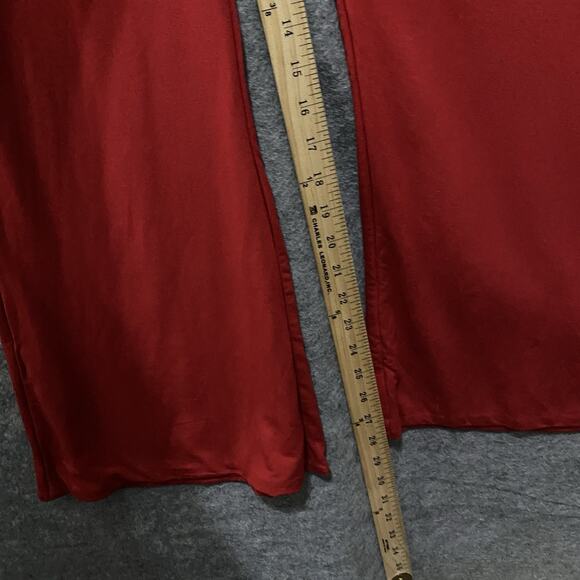 Oh Polly Jumpsuit Womens Sz 10‎ Red Plunge Back Wide Leg Stretch Sexy Party NWT - Picture 9 of 11